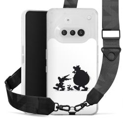 Carry Case mit Gurtband schwarz