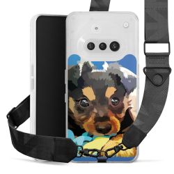 Carry Case mit Gurtband schwarz