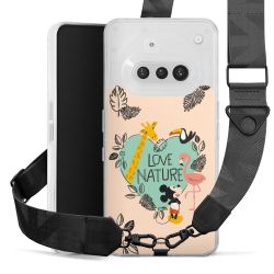 Carry Case mit Gurtband schwarz