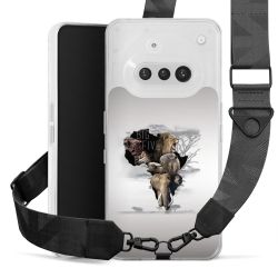 Carry Case mit Gurtband schwarz