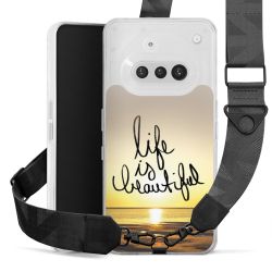 Carry Case mit Gurtband schwarz