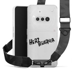 Carry Case mit Gurtband schwarz