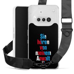Carry Case mit Gurtband schwarz