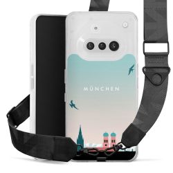 Carry Case mit Gurtband schwarz