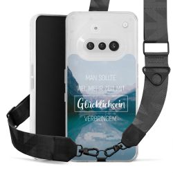 Carry Case mit Gurtband schwarz