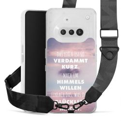Carry Case mit Gurtband schwarz