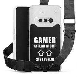 Carry Case mit Gurtband schwarz
