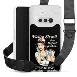 Carry Case mit Gurtband schwarz