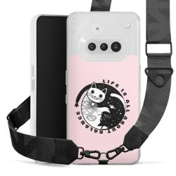 Carry Case mit Gurtband schwarz