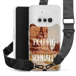 Carry Case mit Gurtband schwarz