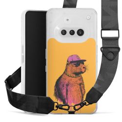 Carry Case mit Gurtband schwarz