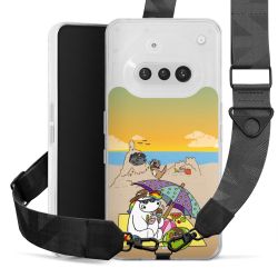 Carry Case mit Gurtband schwarz