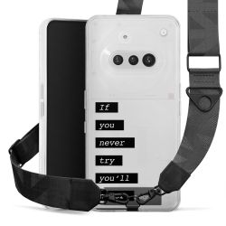 Carry Case mit Gurtband schwarz