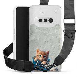 Carry Case mit Gurtband schwarz