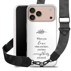 Carry Case mit Gurtband schwarz