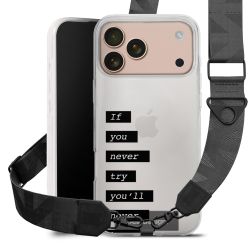 Carry Case mit Gurtband schwarz