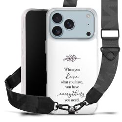 Carry Case mit Gurtband schwarz