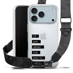 Carry Case mit Gurtband schwarz