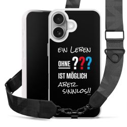Carry Case mit Gurtband schwarz