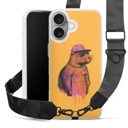 Carry Case mit Gurtband schwarz