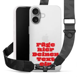 Carry Case mit Gurtband schwarz