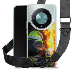 Carry Case mit Gurtband schwarz