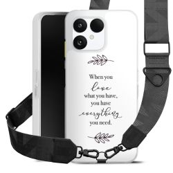 Carry Case mit Gurtband schwarz