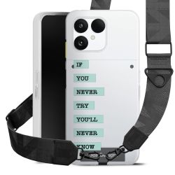 Carry Case mit Gurtband schwarz