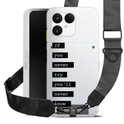 Carry Case mit Gurtband schwarz