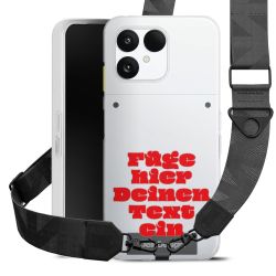 Carry Case mit Gurtband schwarz