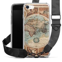 Mappa del mondo vintage