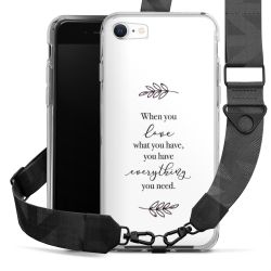 Carry Case mit Gurtband schwarz