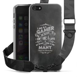 Carry Case mit Gurtband schwarz