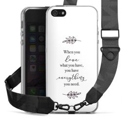 Carry Case mit Gurtband schwarz