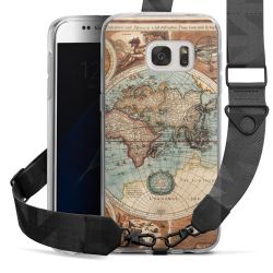 Mappa del mondo vintage