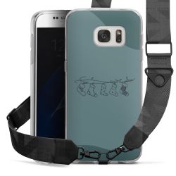 Carry Case mit Gurtband schwarz