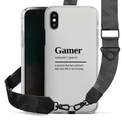 Carry Case mit Gurtband schwarz