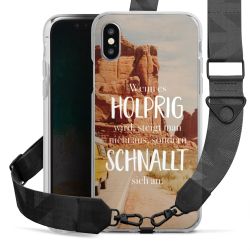 Carry Case mit Gurtband schwarz