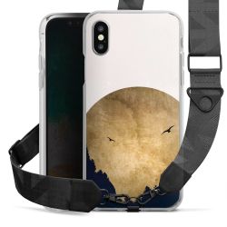 Twee vogels en de maan