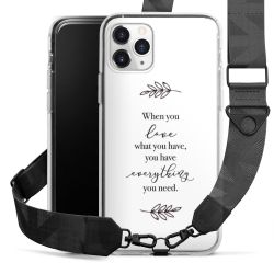 Carry Case mit Gurtband schwarz