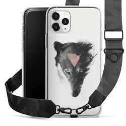 Carry Case mit Gurtband schwarz