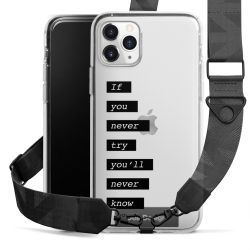 Carry Case mit Gurtband schwarz