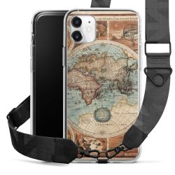 Mappa del mondo vintage
