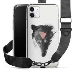 Carry Case mit Gurtband schwarz