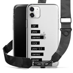 Carry Case mit Gurtband schwarz