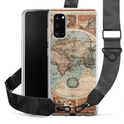 Mappa del mondo vintage
