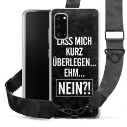 Carry Case mit Gurtband schwarz