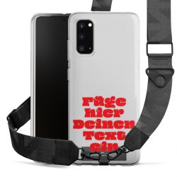 Carry Case mit Gurtband schwarz