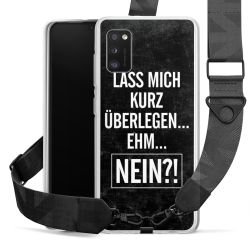 Carry Case mit Gurtband schwarz