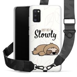 Carry Case mit Gurtband schwarz